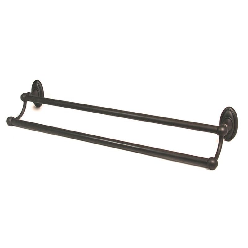 Classic Traditional 24" Double Towel Bar in Bronze