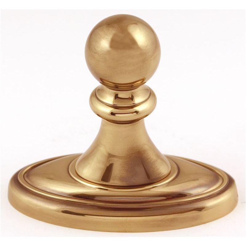 Classic Traditional 3-1/2" Robe Hook in Polished Antique