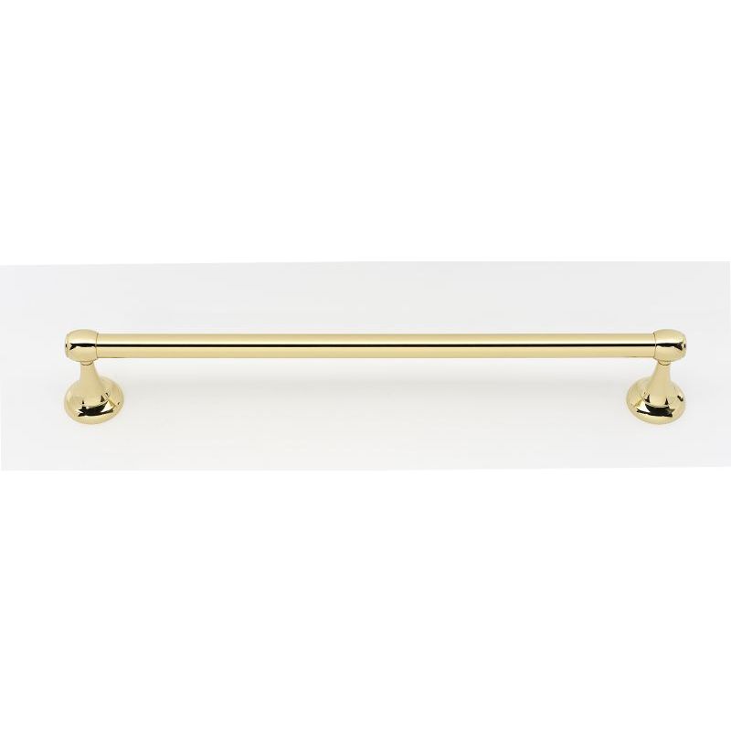 Royale 18" Towel Bar in Polished Brass