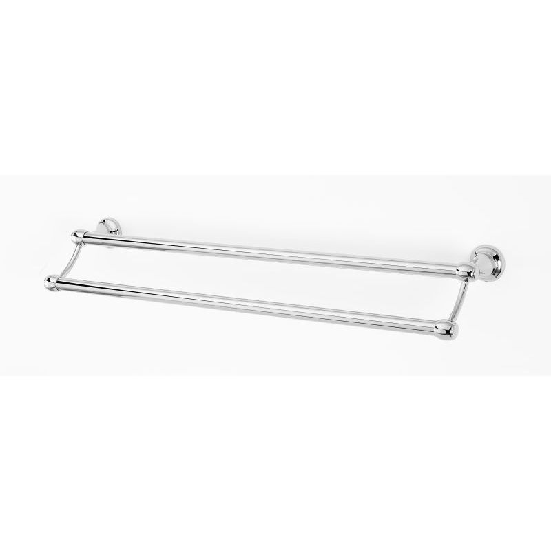 Royale 24" Double Towel Bar in Polished Chrome