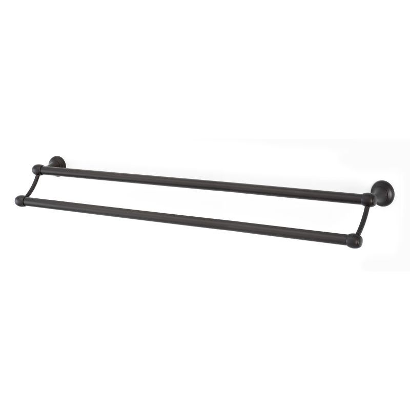 Royale 30" Double Towel Bar in Chocolate Bronze
