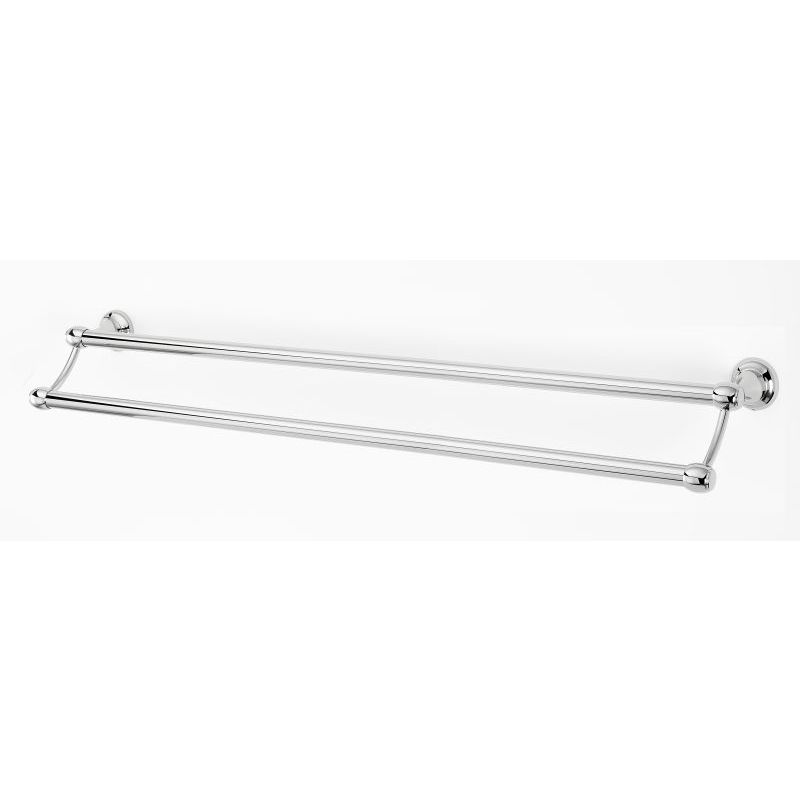 Royale 30" Double Towel Bar in Polished Chrome