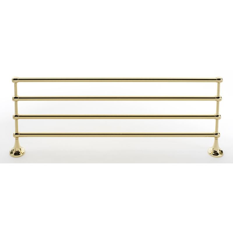 Royale 24" Towel Rack in Polished Brass
