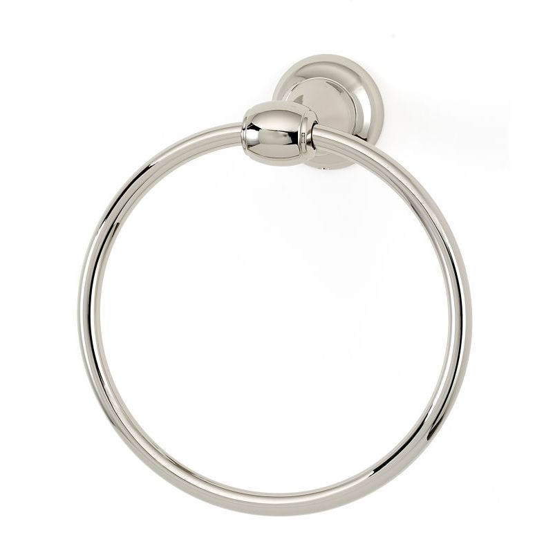 Royale 6" Towel Ring in Polished Nickel