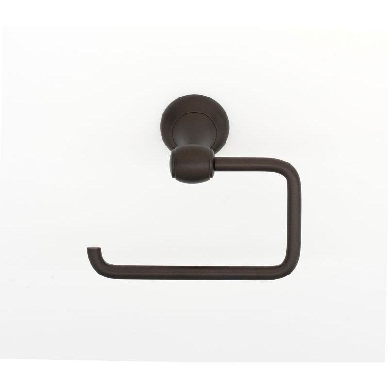 Royale Single Post Toilet Paper Holder in Chocolate Bronze