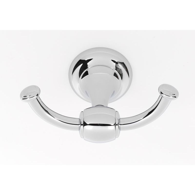 Royale Double Robe Hook in Polished Chrome