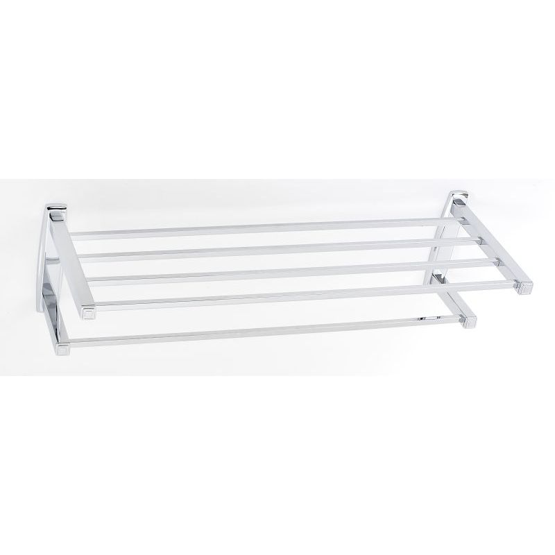 Cube 24" Towel Rack in Polished Chrome