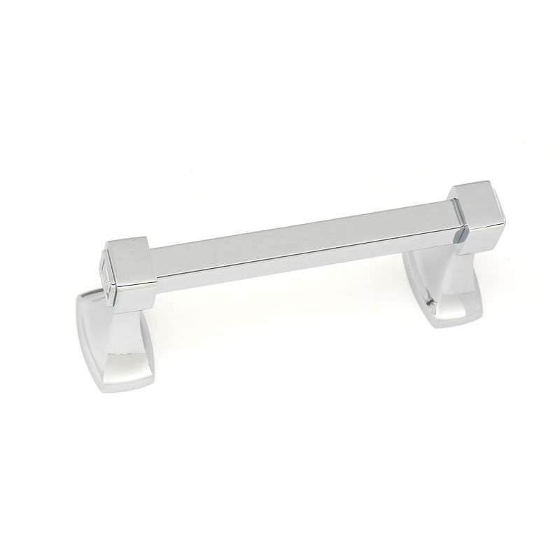 Cube Swing Toilet Paper Holder in Polished Chrome