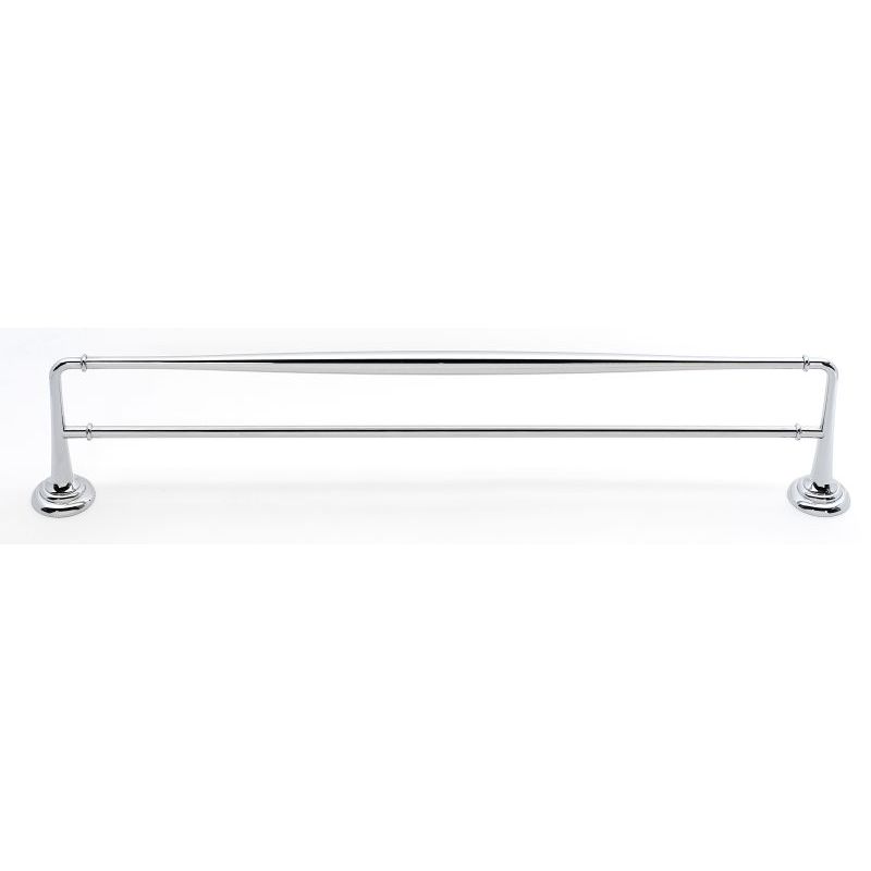 Charlies 24" Double Towel Bar in Polished Chrome