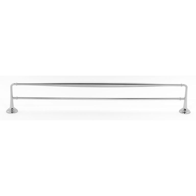 Charlies 30" Double Towel Bar in Polished Chrome