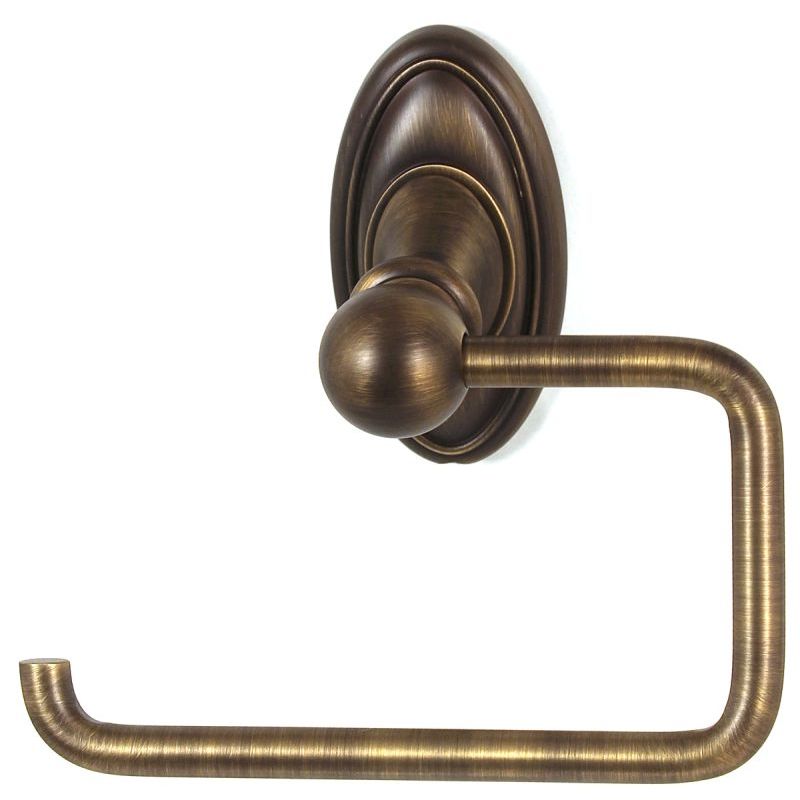 Classic Trad Single Toilet Paper Holder in Antique English Matte