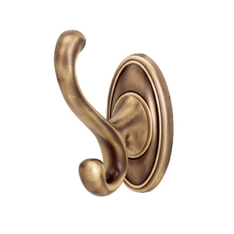 Classic Traditional 4" Robe Hook in Antique English Matte