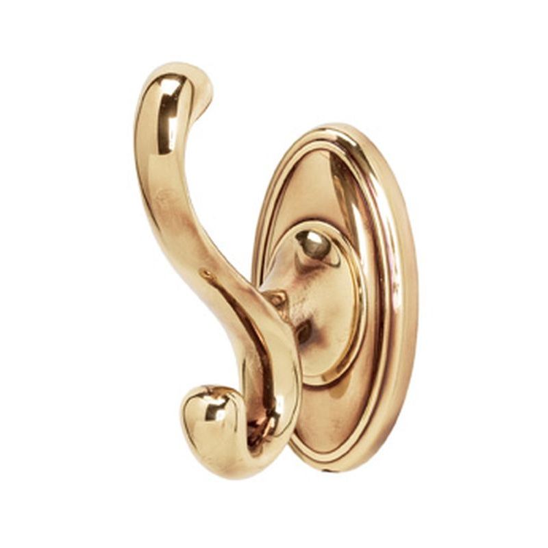Classic Traditional 4" Robe Hook in Polished Antique