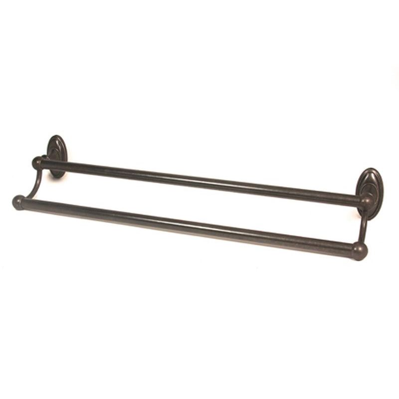 Classic Traditional 24" Double Towel Bar in Barcelona