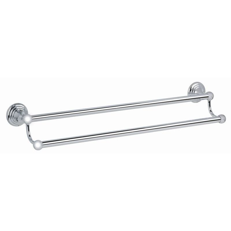 Embassy 30" Double Towel Bar in Polished Chrome