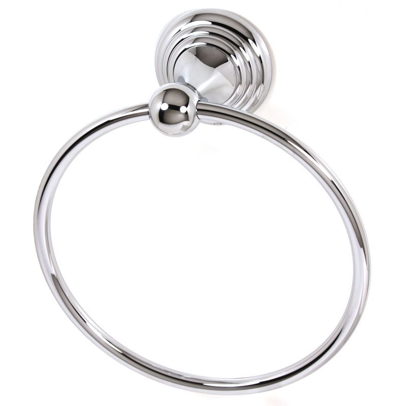 Embassy 7" Towel Ring in Polished Chrome