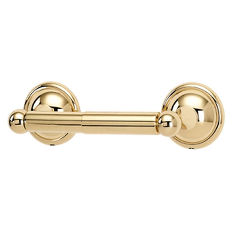 Yale Toilet Paper Holder in Polished Brass