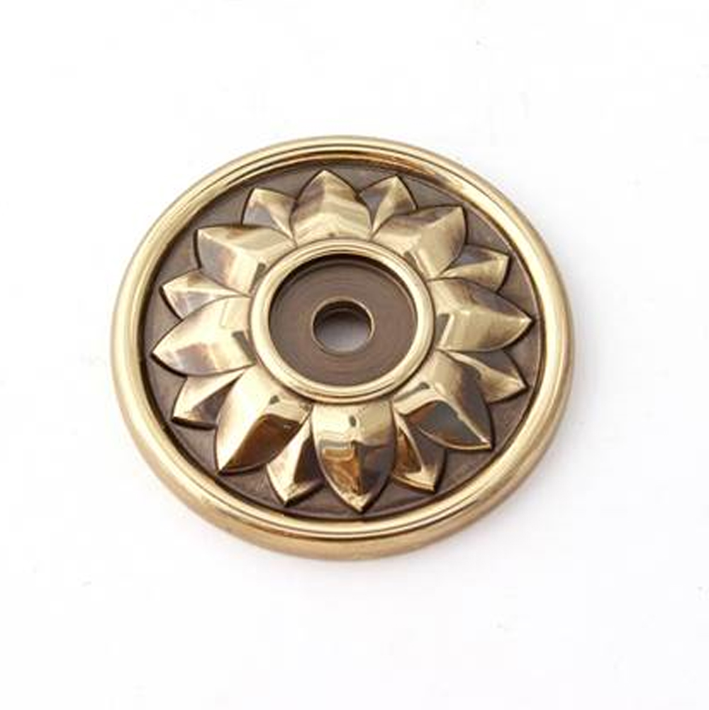 Fiore 1-5/8" Rosette in Polished Antique