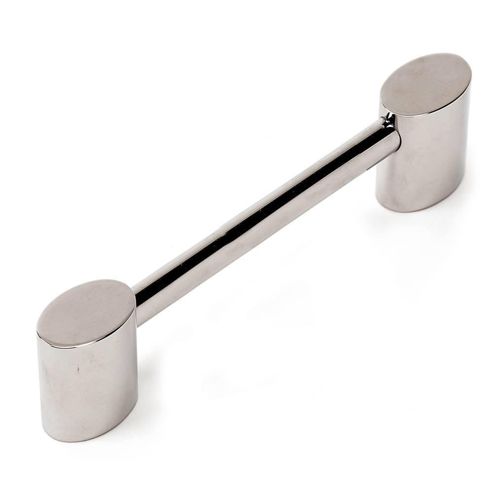 Contemporary III 3-1/2" Oval Pull w/Polished Nickel Finish