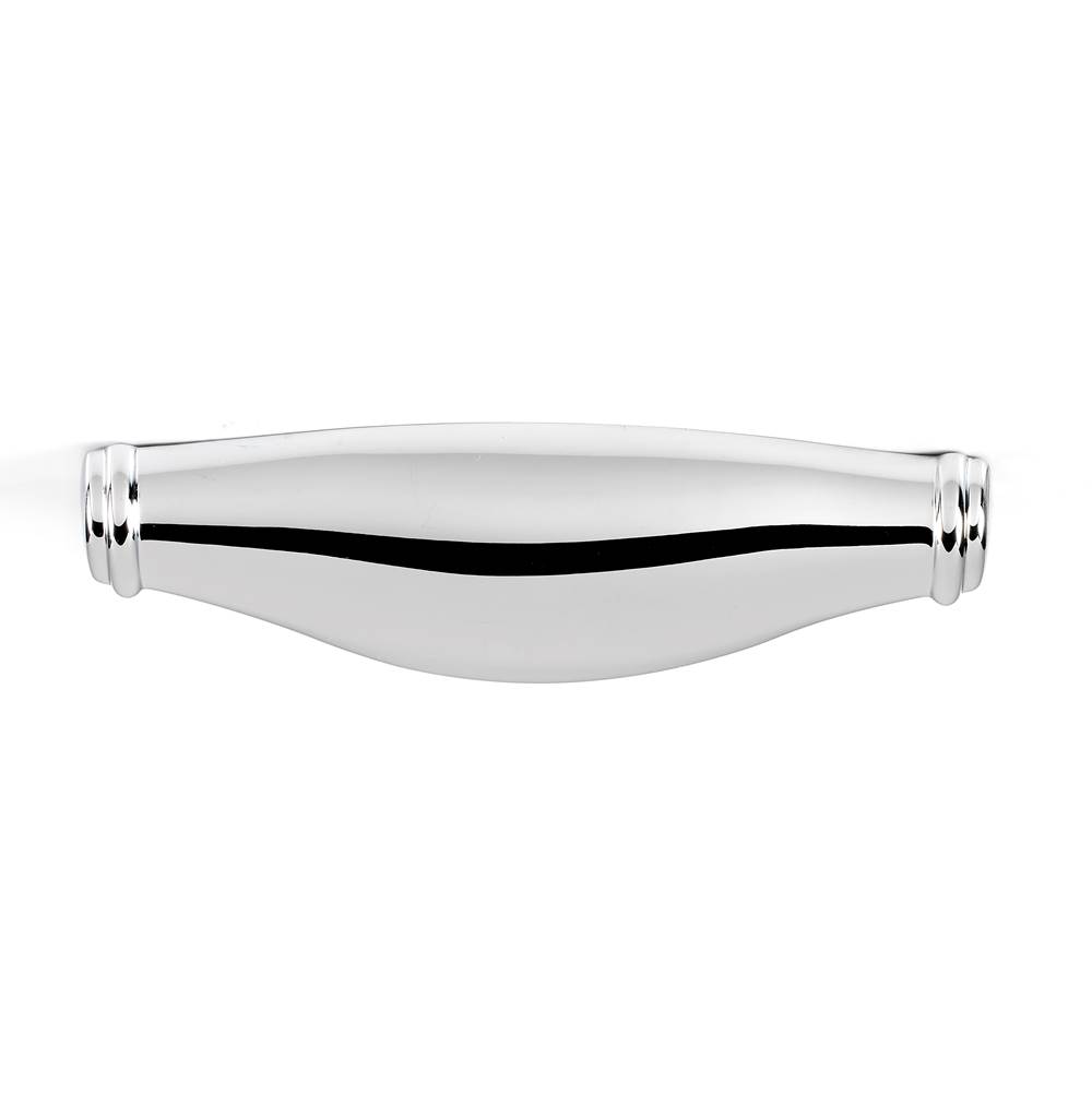 Charlie's 4" Cup Pull w/Polished Chrome Finish