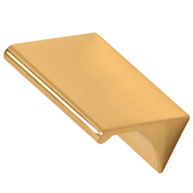 Tab Pull 1-1/2" in Polished Brass