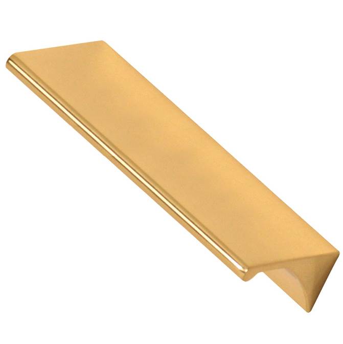 Tab Pull 4" in Polished Brass
