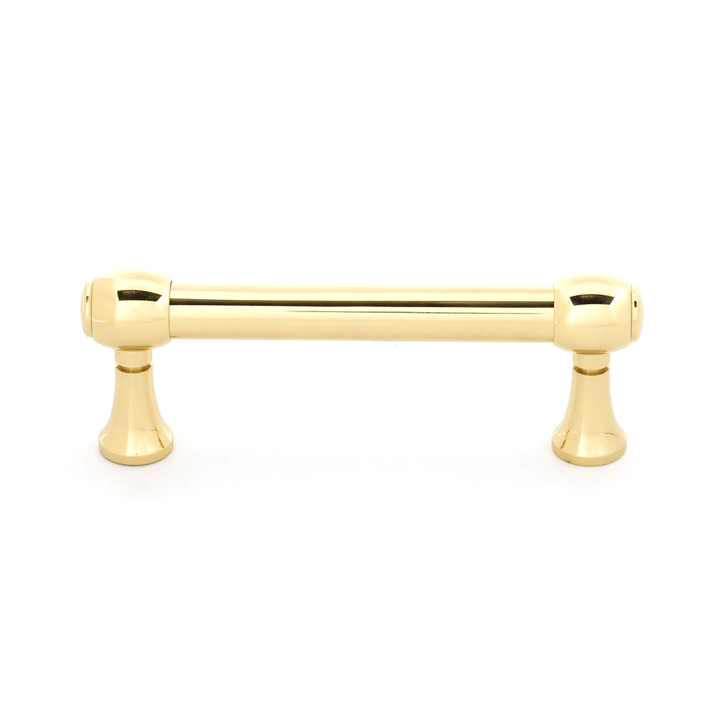 Royale 3" Pull in Polished Brass