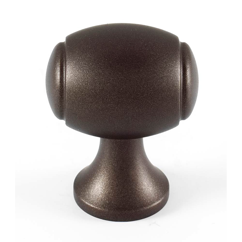 Royale Barrel 1" Knob in Chocolate Bronze