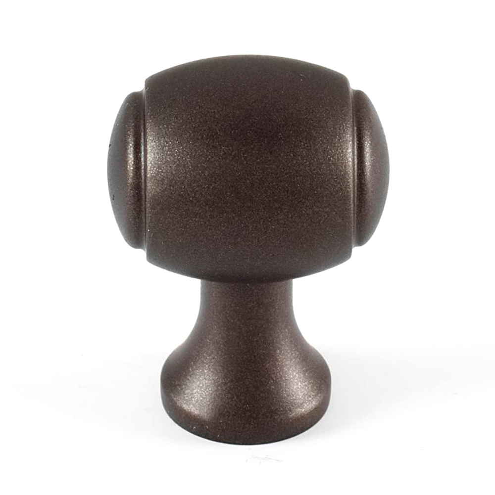 Royale Barrel 3/4" Knob in Chocolate Bronze