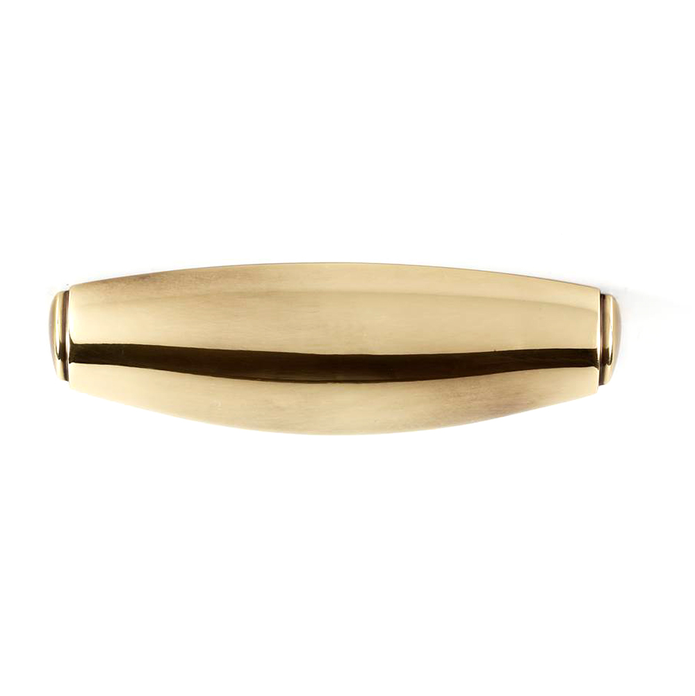 Royale 4" Cup Pull in Polished Antique