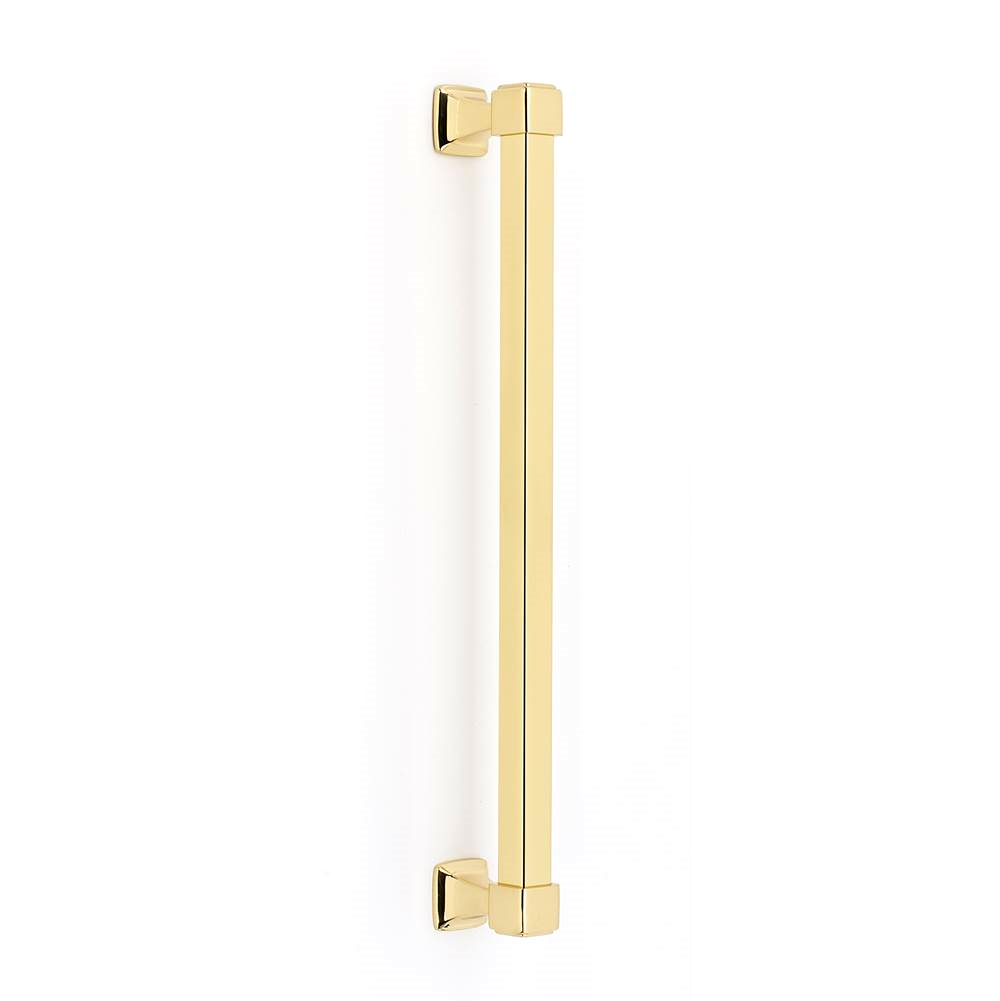 Cube 12" Appliance Pull w/Polished Brass Finish