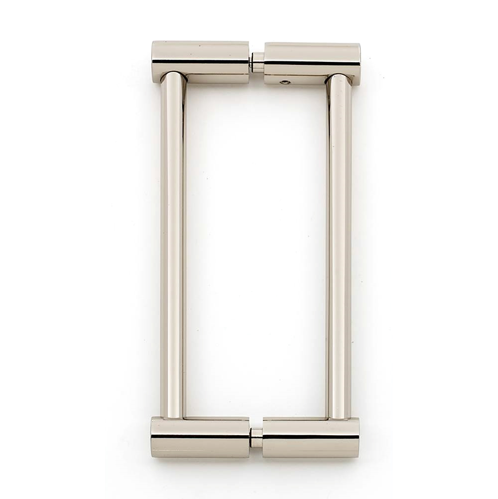 Contemporary I 6" Back-to-Back Pull w/Polished Nickel Finish