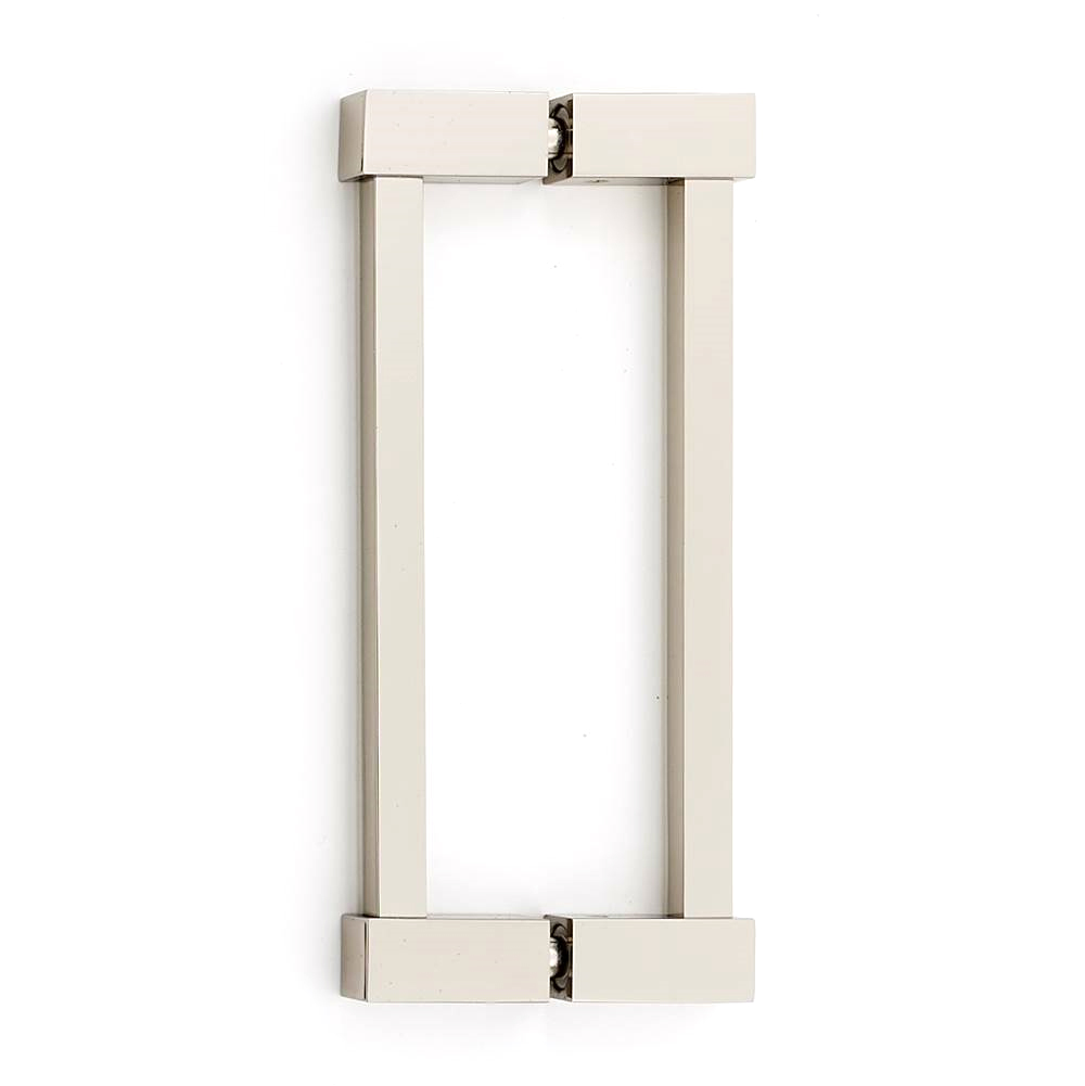 Contemporary II 6" Back-to-Back Pull, Polished Nickel Finish