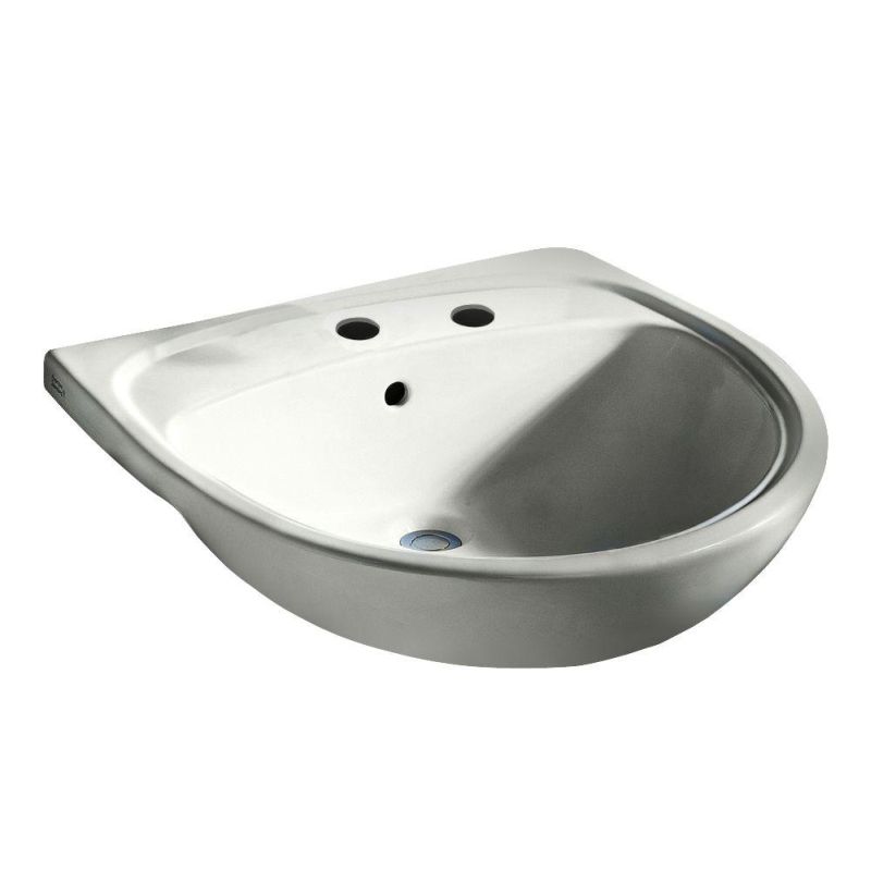 Mezzo Semi-Countertop 22x21-1/2 Lav Sink in White