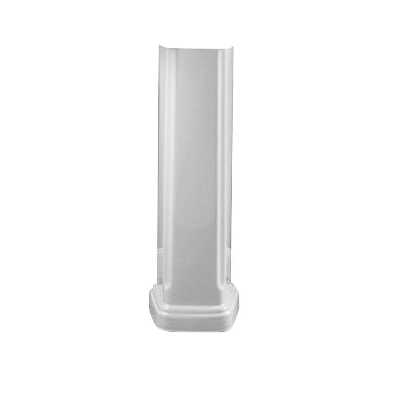 Portsmouth 8x22-3/4" Pedestal Base Only in White