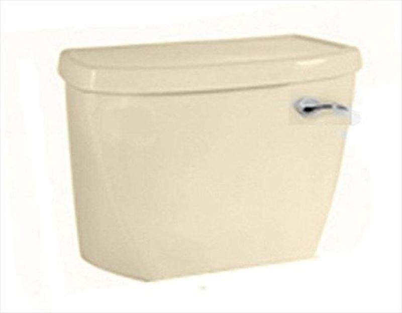Cadet/Yorkville Toilet Tank Only with Right Side Flush Lever Bone