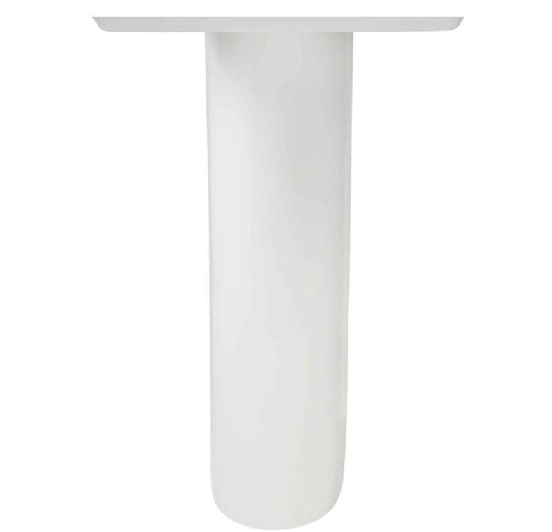 Boulevard/Tropic Pedestal Base Only in White