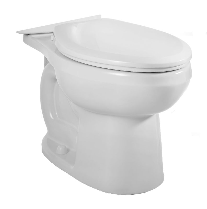 H2Option EverClean Toilet Bowl Only Elongated White **SEAT NOT INCLUDED**