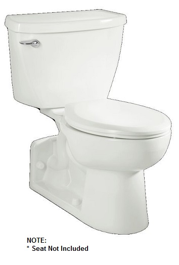 Yorkville 2-pc Elongated FloWise Toilet Pressure-Assisted Back-Outlet White