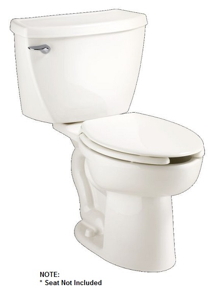 Cadet 2-pc Toilet No Seat Elongated Pressure-Assisted White