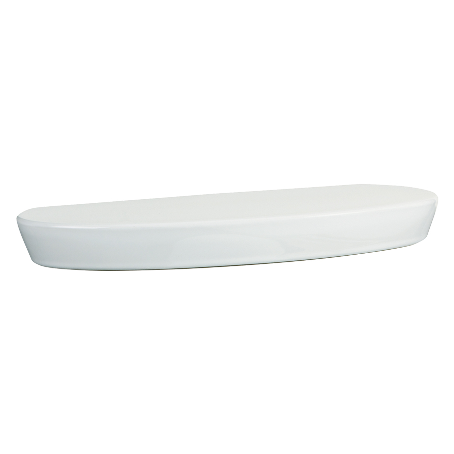 Tropic Toilet Tank Cover Only White