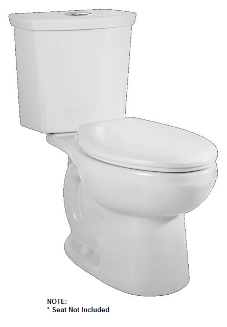 H2Option Dual Flush 2-pc Elongated Toilet White