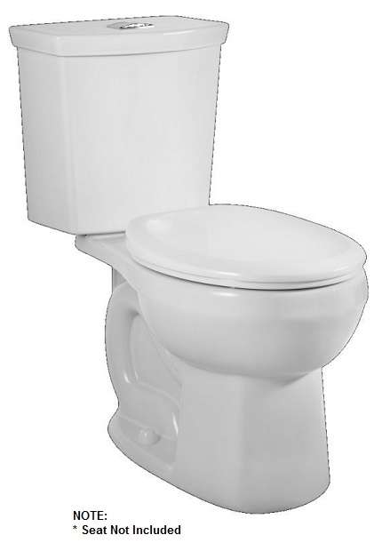 H2Option Dual Flush 2-pc Round Front Toilet White