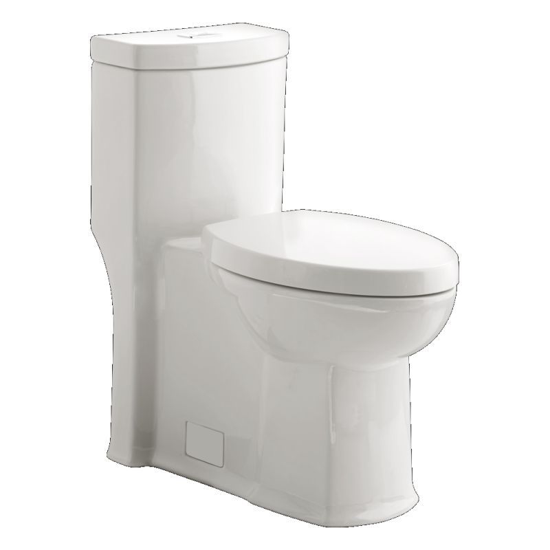 Boulevard 1-pc Toilet With Seat Elongated Siphonic Dual Flush Right Height White