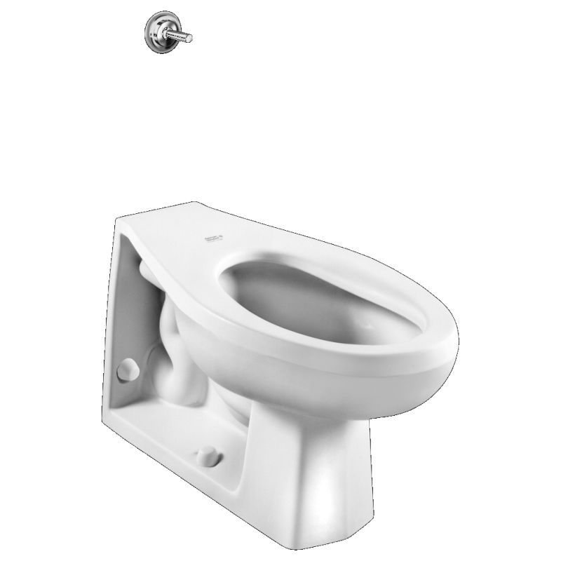 Neolo Floor Mount Toilet Bowl Only Elongated White