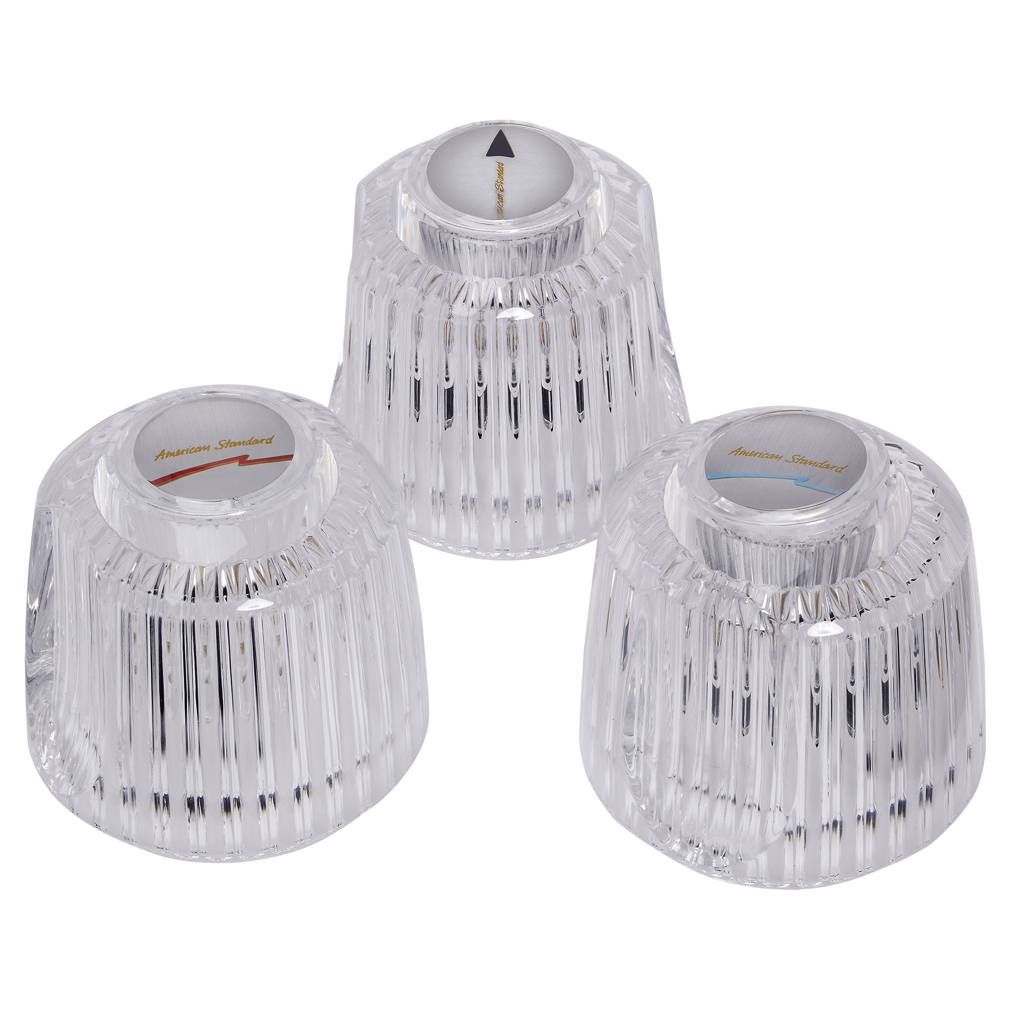 Cadet Large Clear Acrylic Knob Handle Kit (3 pcs)