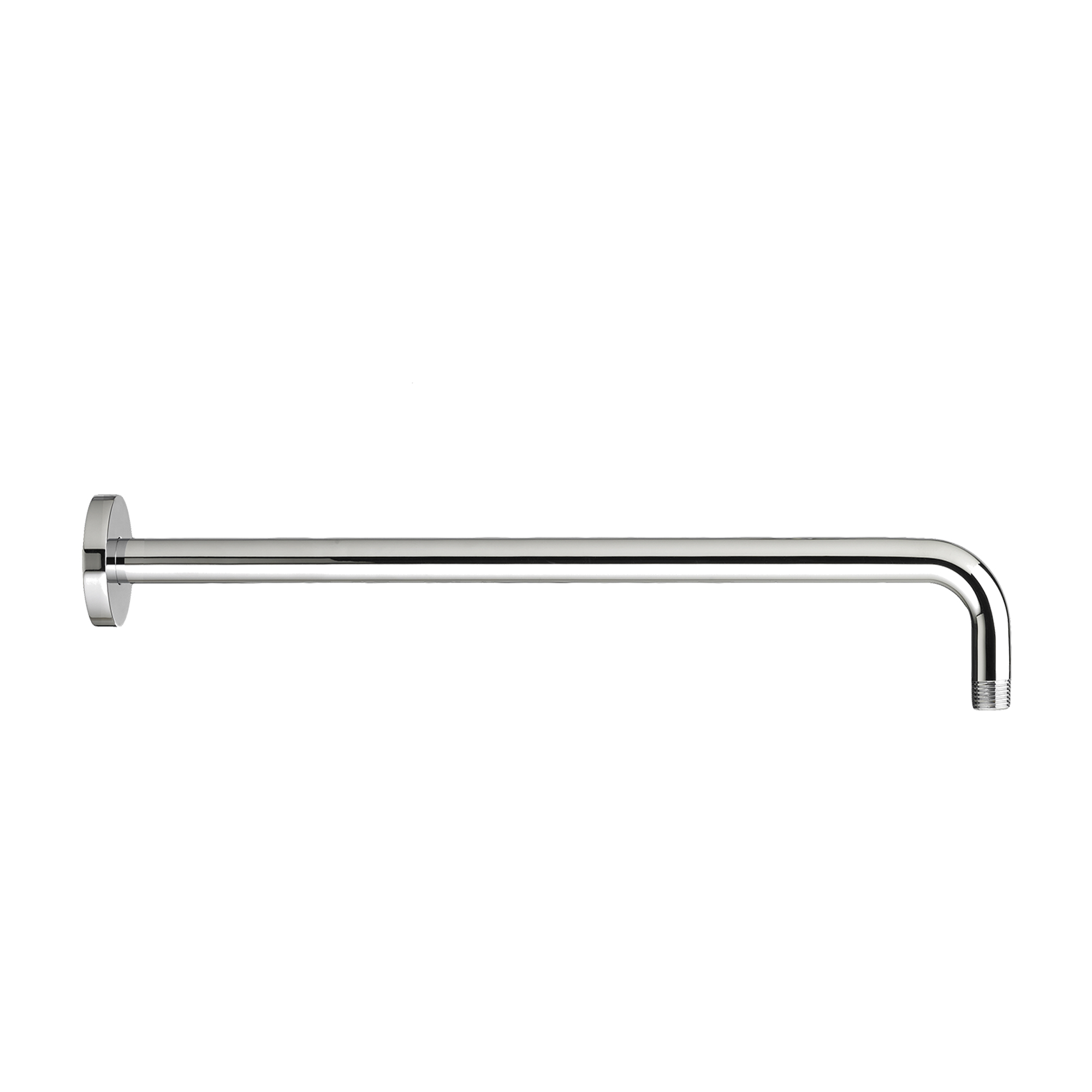 Rain 18" Wall Mount Shower Arm & Flange in Polished Chrome