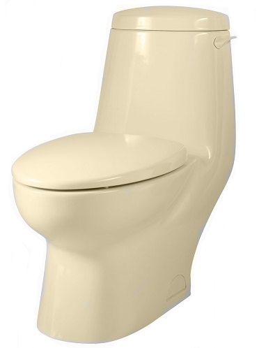 New Savona 1-pc Toilet w/Seat Elongated Bone