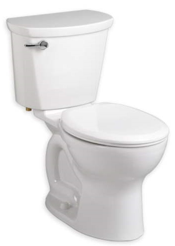 Cadet PRO 2-pc Round Front Toilet w/Seat White
