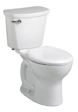 Cadet PRO 2-pc Round Front Toilet w/Slow Close Seat White